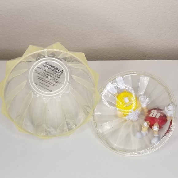 M & M Red & Yellow's Collectible Candy Dish - Picture 6 of 10